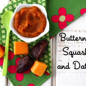 Butternut Squash and Date Puree