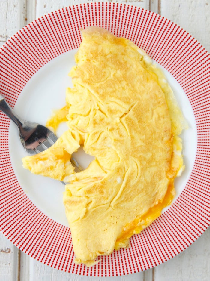 Cheese Omelette from Weelicious