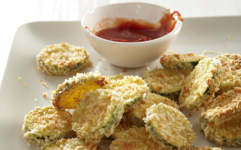 Baked Zucchini Coins from Weelicious