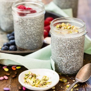 Vanilla Chia Seed Pudding from Weelicious.com