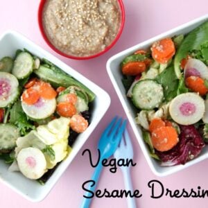 Vegan Sesame Dressing from Weelicious