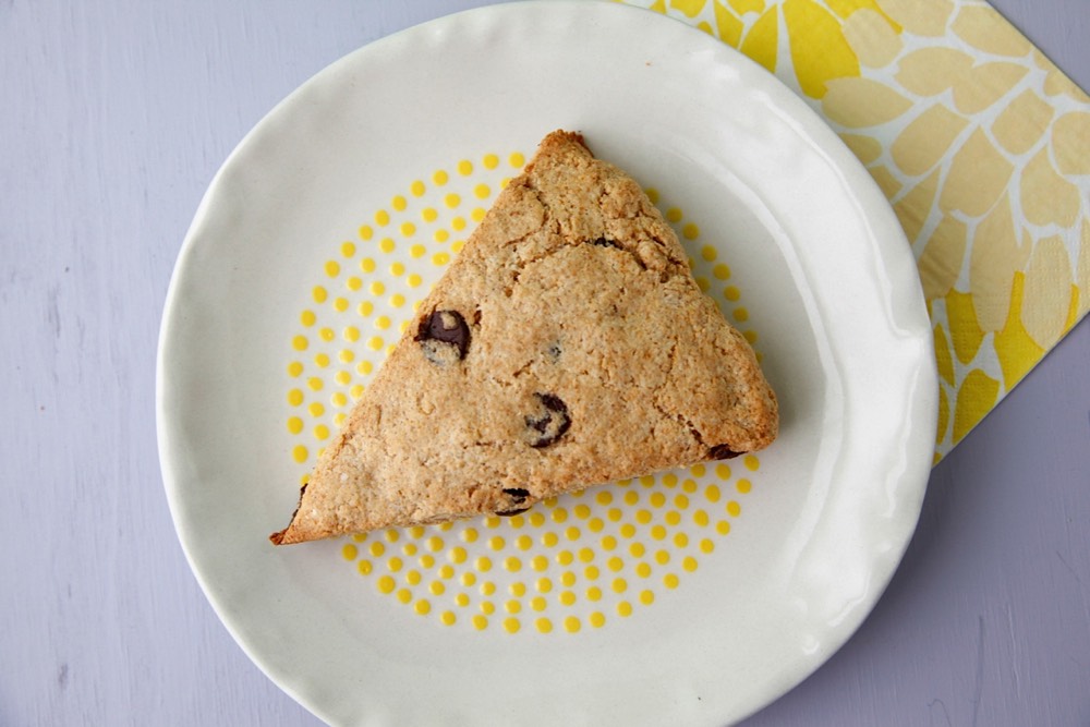 Whole Wheat Chocolate Chip Scones from Weelicious