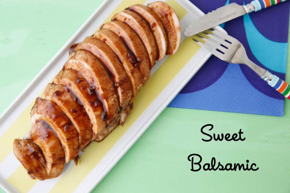 Sweet Balsamic Glazed Chicken from Weelicious