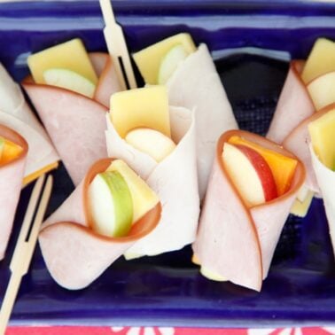 Apple Cheese Wraps from Weelicious