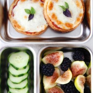 English Muffin Pizza from Weelicious