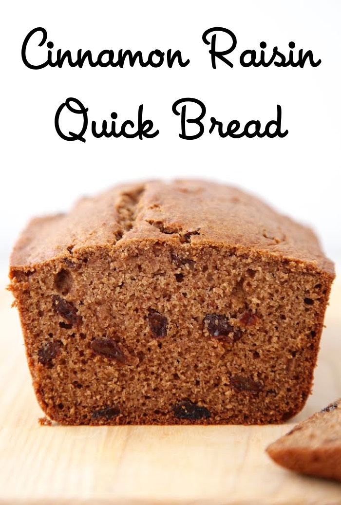 Cinnamon Raisin Quick Bread and a Cookbook Giveaway from Weelicious