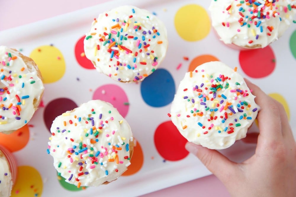 Confetti Cupcakes from Weelicious