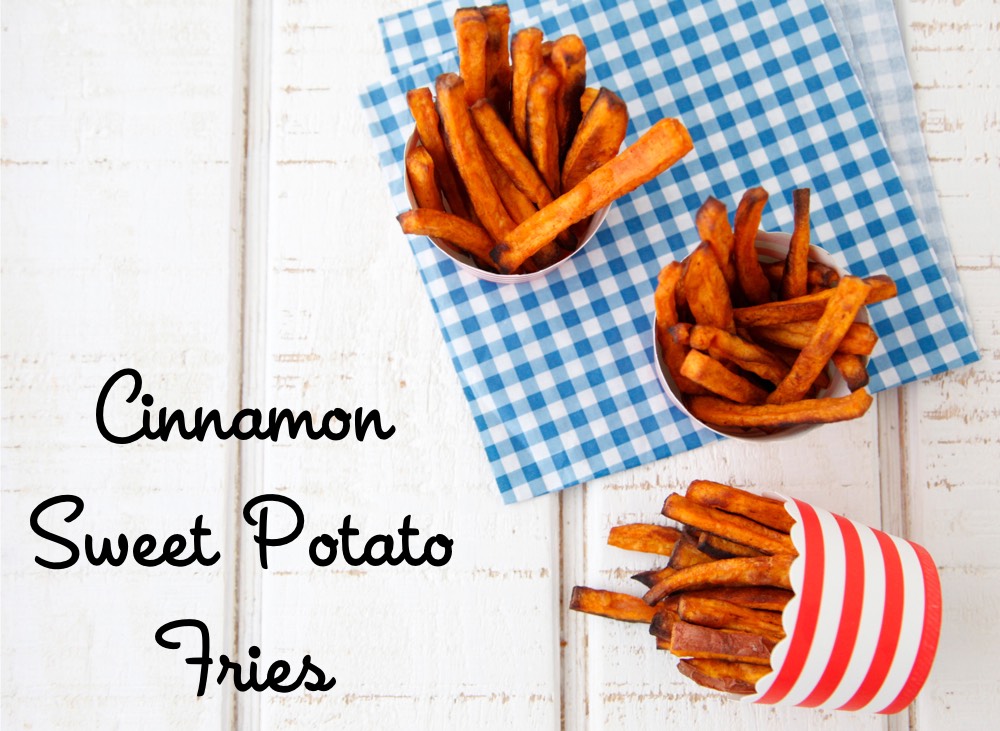 Cinnamon Sweet Potato Fries from Weelicious