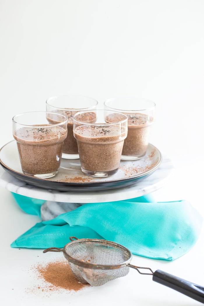 Chocolate Chia Seed Pudding from weelicious.com