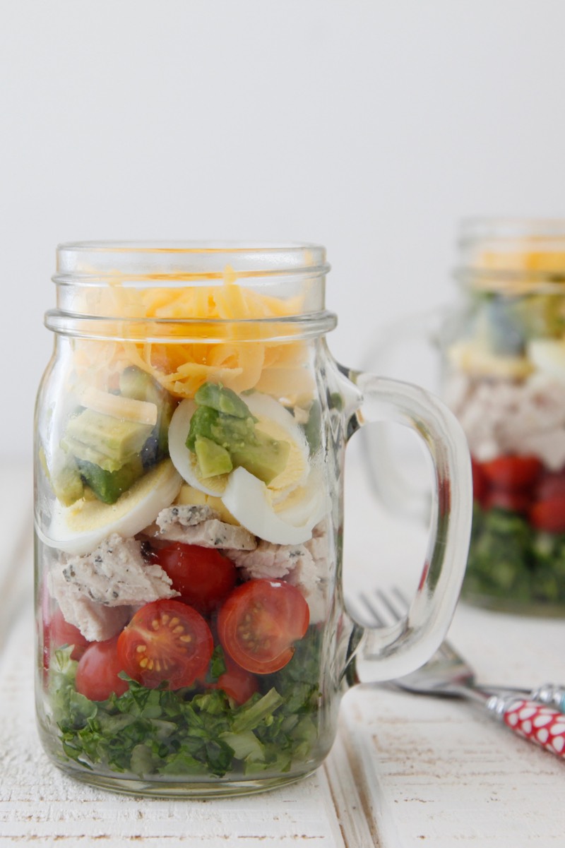 Cobb Salad in a Jar from weelicious.com