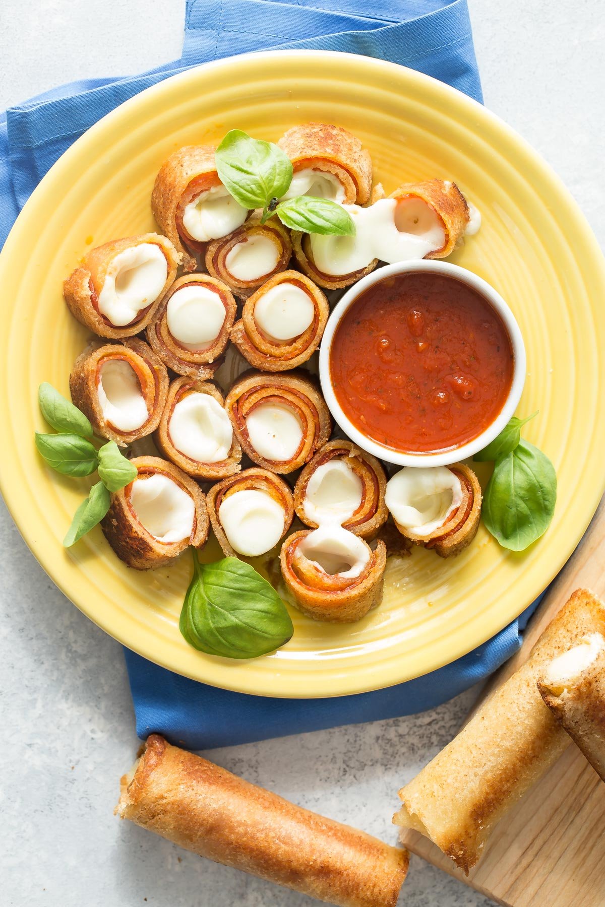 Grilled Pizza Roll Ups from weelicious.com