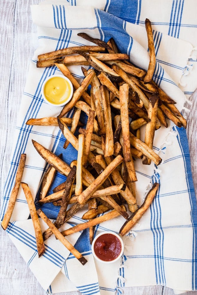 Air Fryer French Fries from Weelicious.com
