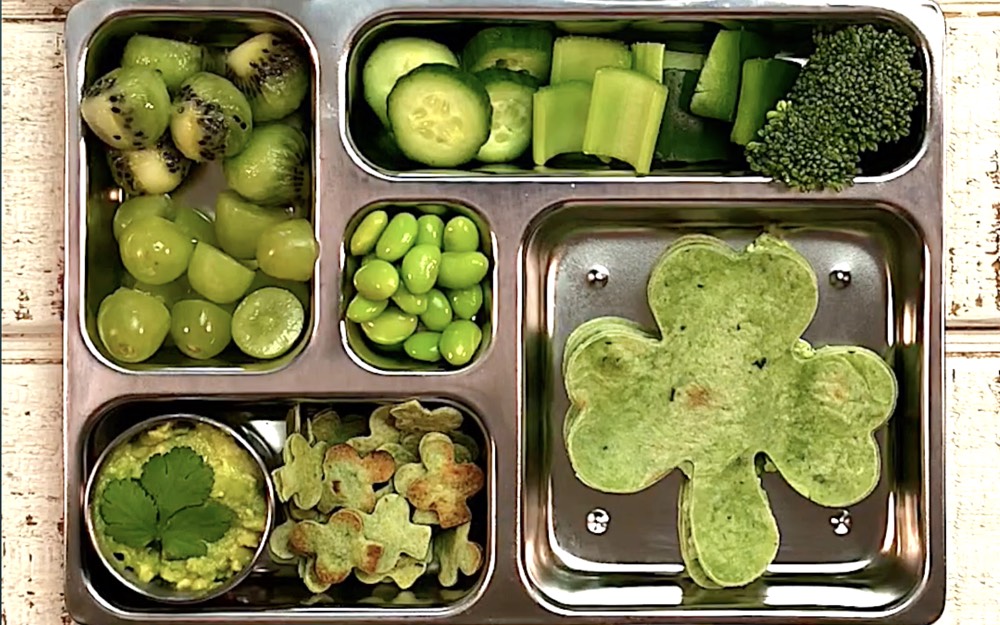 St. Patrick's Day School Lunch from Weelicious.com