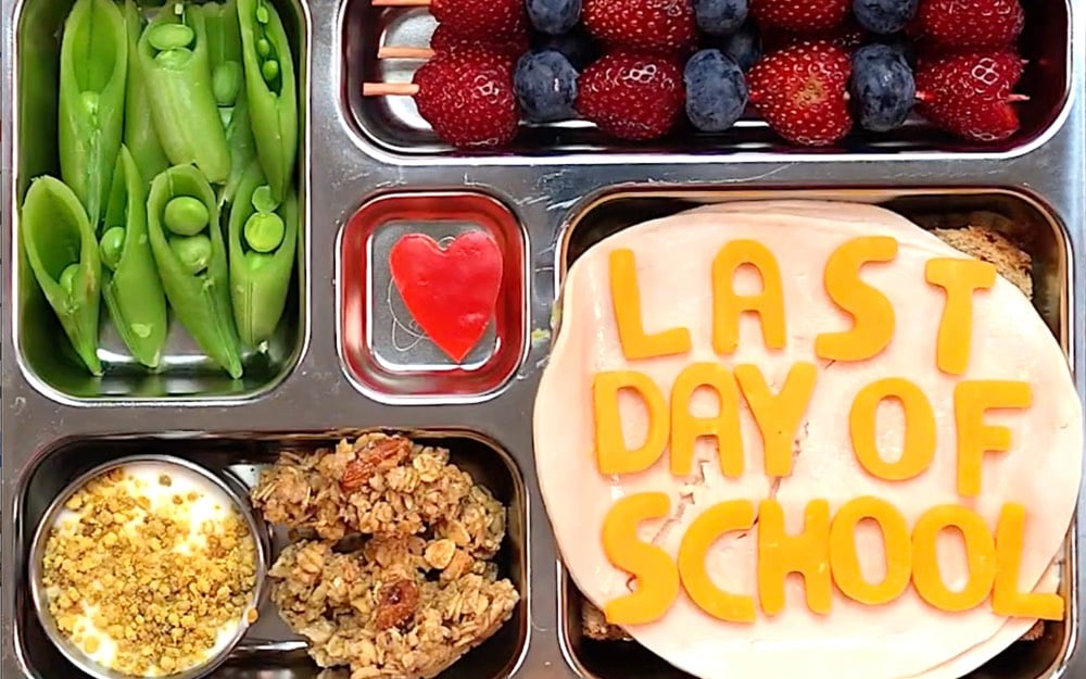 Last Day of School Lunch from Weelicious.com