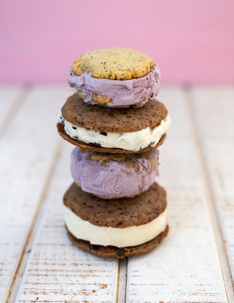 Ice Cream Cookie Sandwiches from Weelicious.com