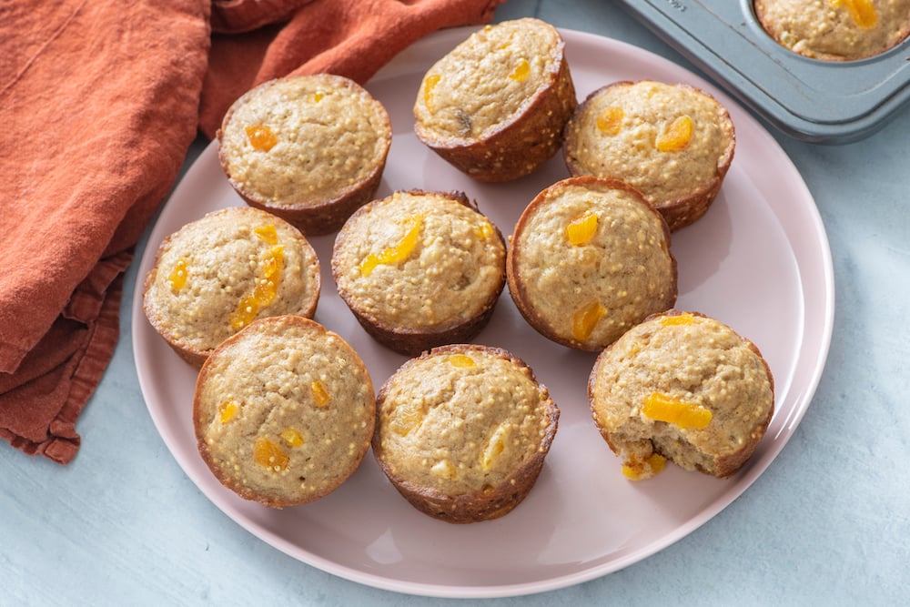 Apricot Millet Muffins Weelicious